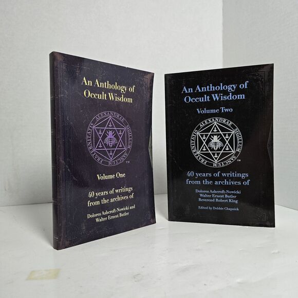 Other - An Anthology of Occult Wisdom Volumes One & Two by Ashcroft-Nowicki & Butler HTF
